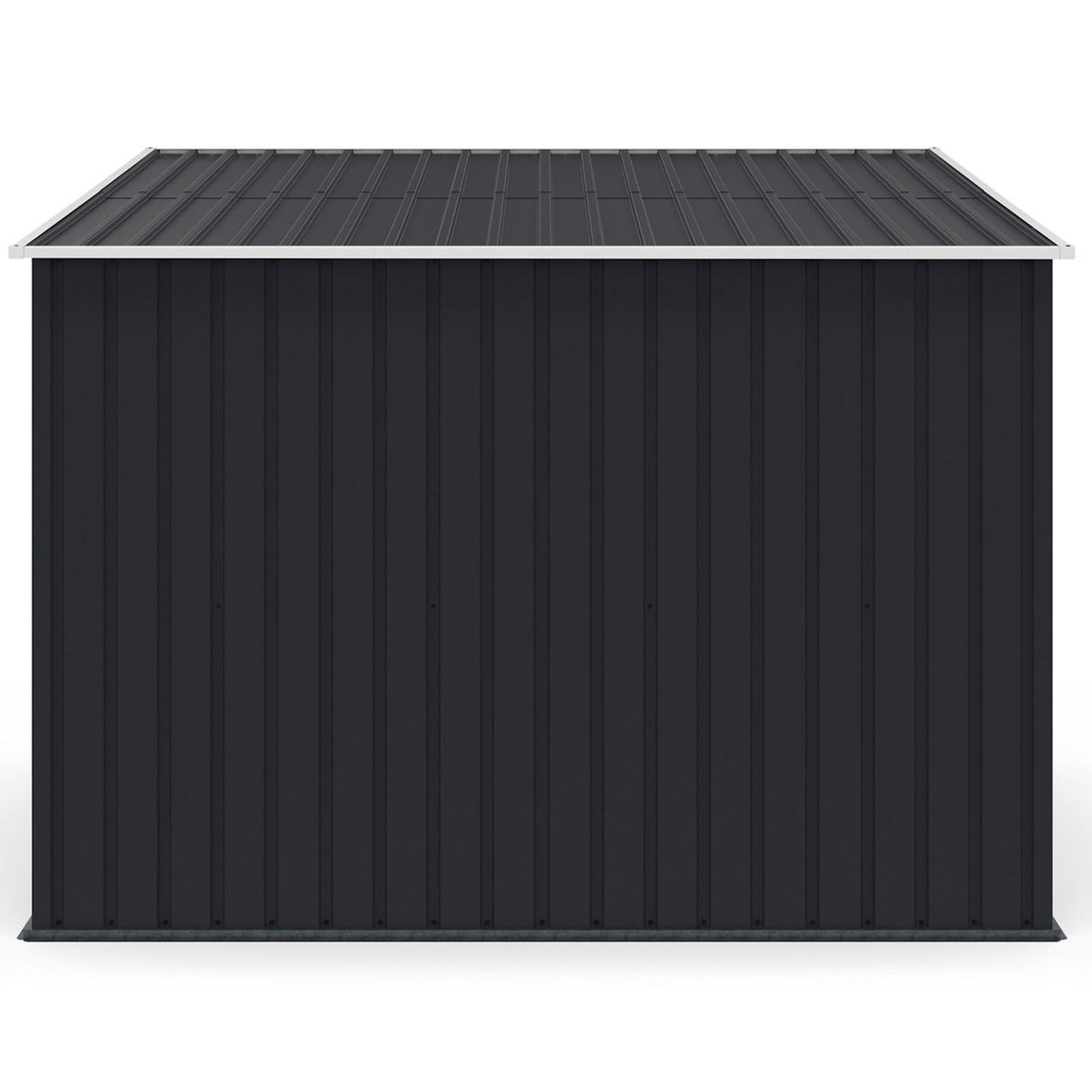 ID MARKET Abri à vélos en métal gris anthracite verrouillable avec kit d'ancrage pour 4 vélos