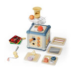 GENERIQUE Maître Motoriste 10-en-1 - TOP BRIGHT - Cube Multifonction - Motricité Fine - Faces Interchangeables