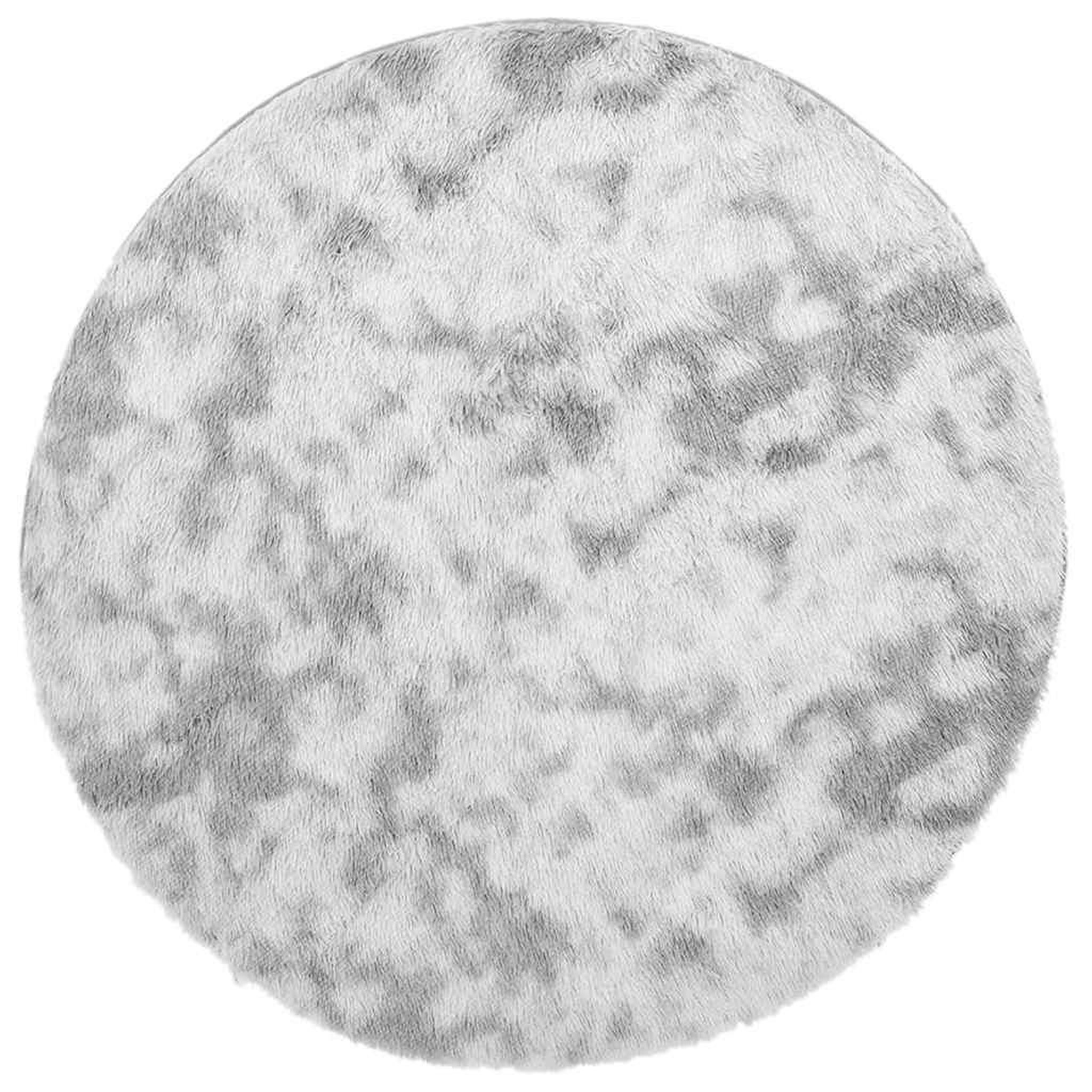 Voir la diapositive 2 : VIDAXL Tapis Shaggy a poils longs NAVARRA gris clair 160x160 cm