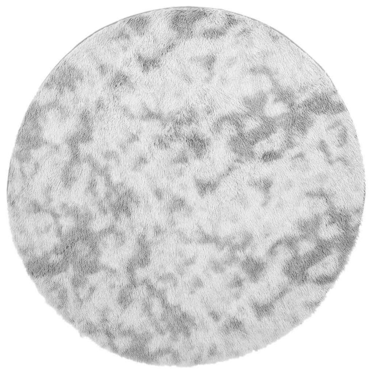 VIDAXL Tapis Shaggy a poils longs NAVARRA gris clair 160x160 cm