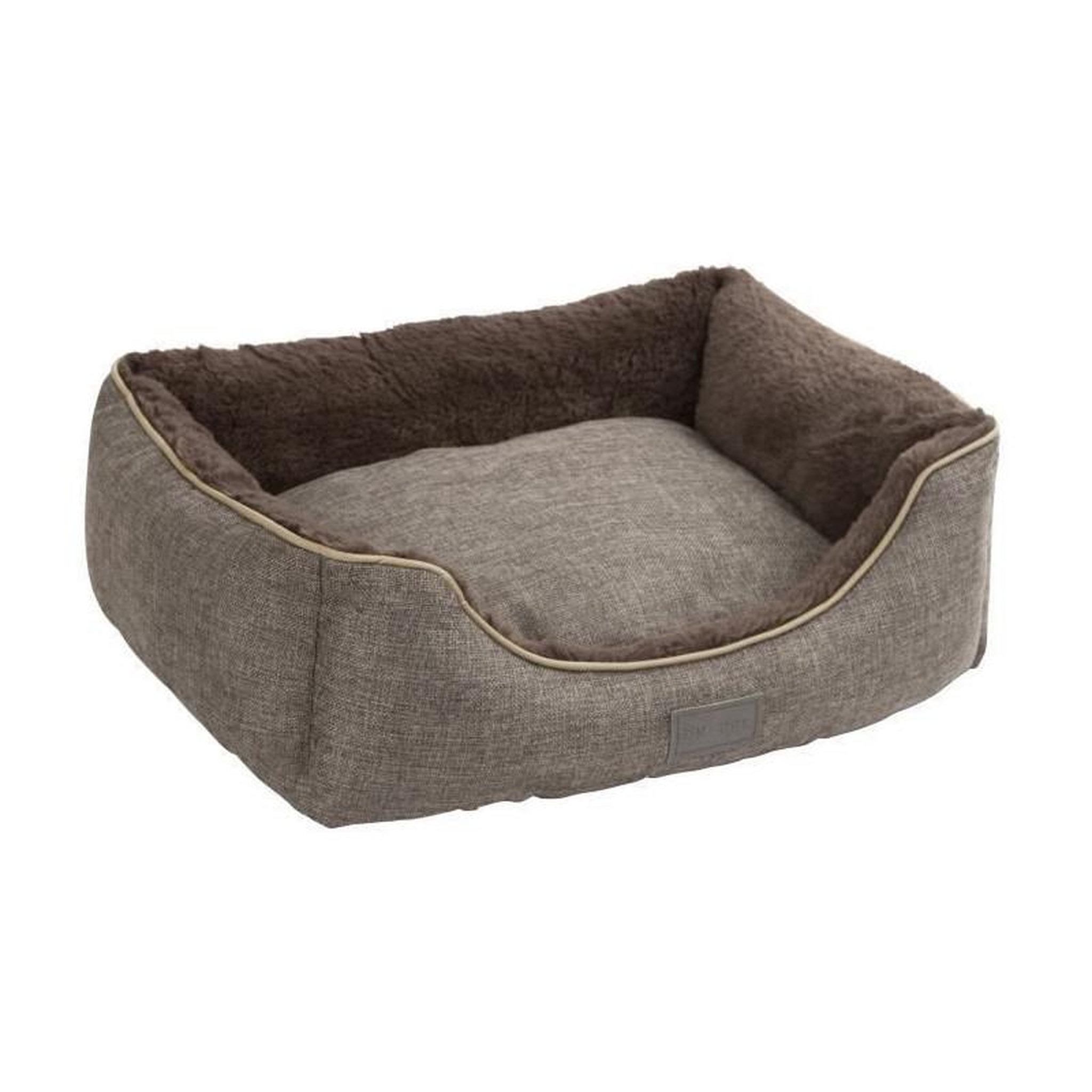 Voir la diapositive 1 : KERBL KERBL Corbeille Samuel - 50 x 40 x 15 cm - Argent et gris - Pour chien