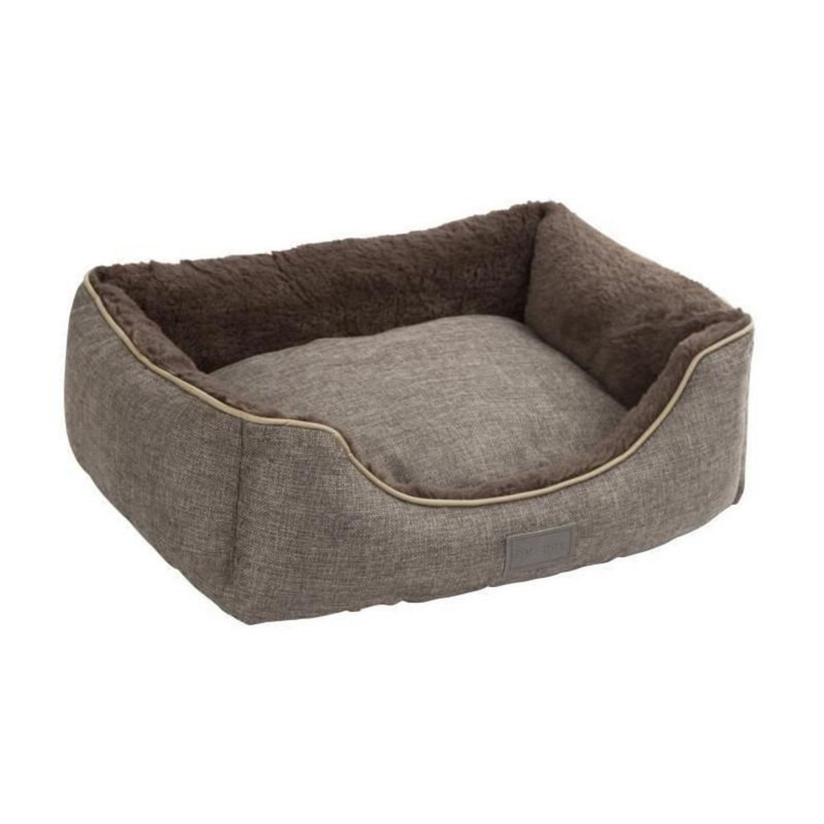 KERBL KERBL Corbeille Samuel - 50 x 40 x 15 cm - Argent et gris - Pour chien