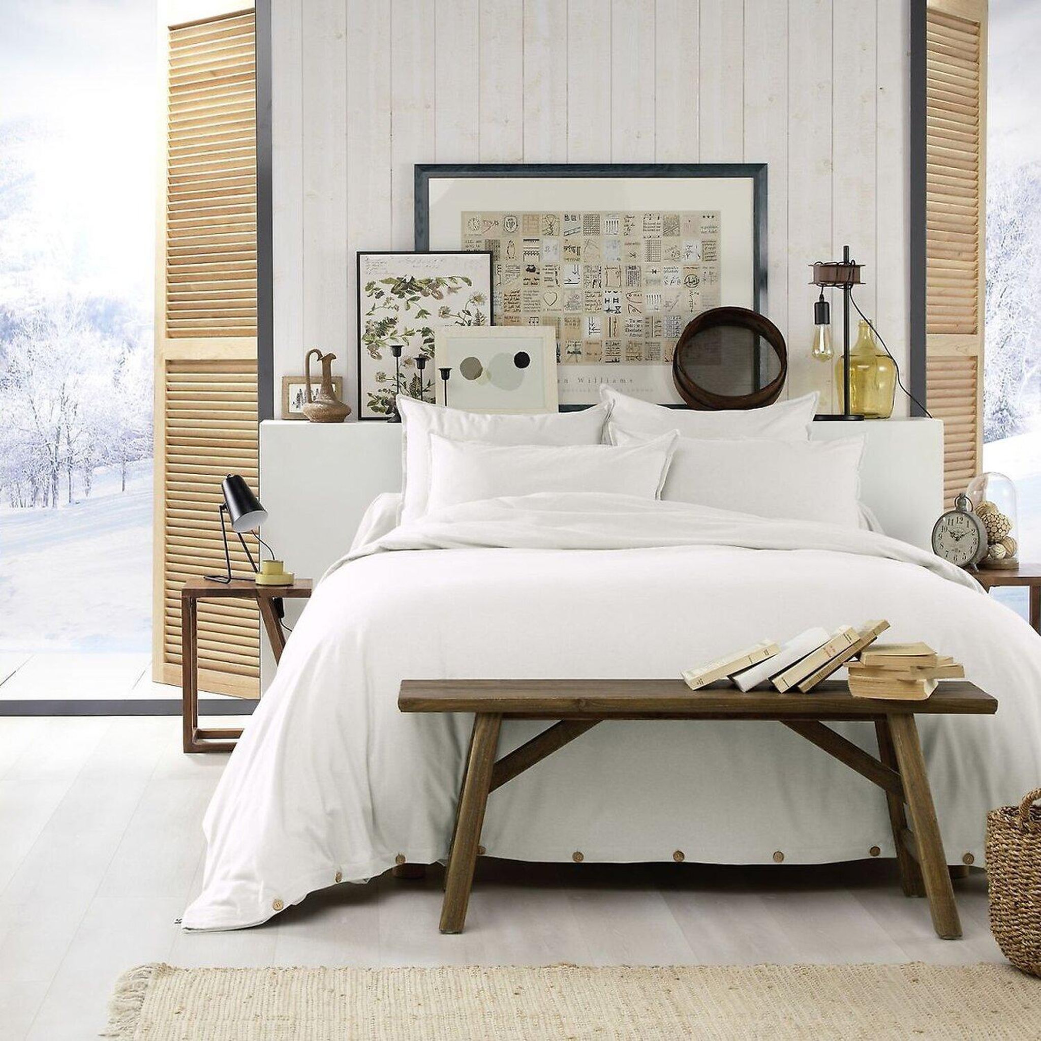 Voir la diapositive 2 : Home collection Housse de couette 100%flanelle