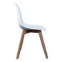 Voir la diapositive 4 : The Home Deco Factory Chaise scandinave Coque - H.83 cm