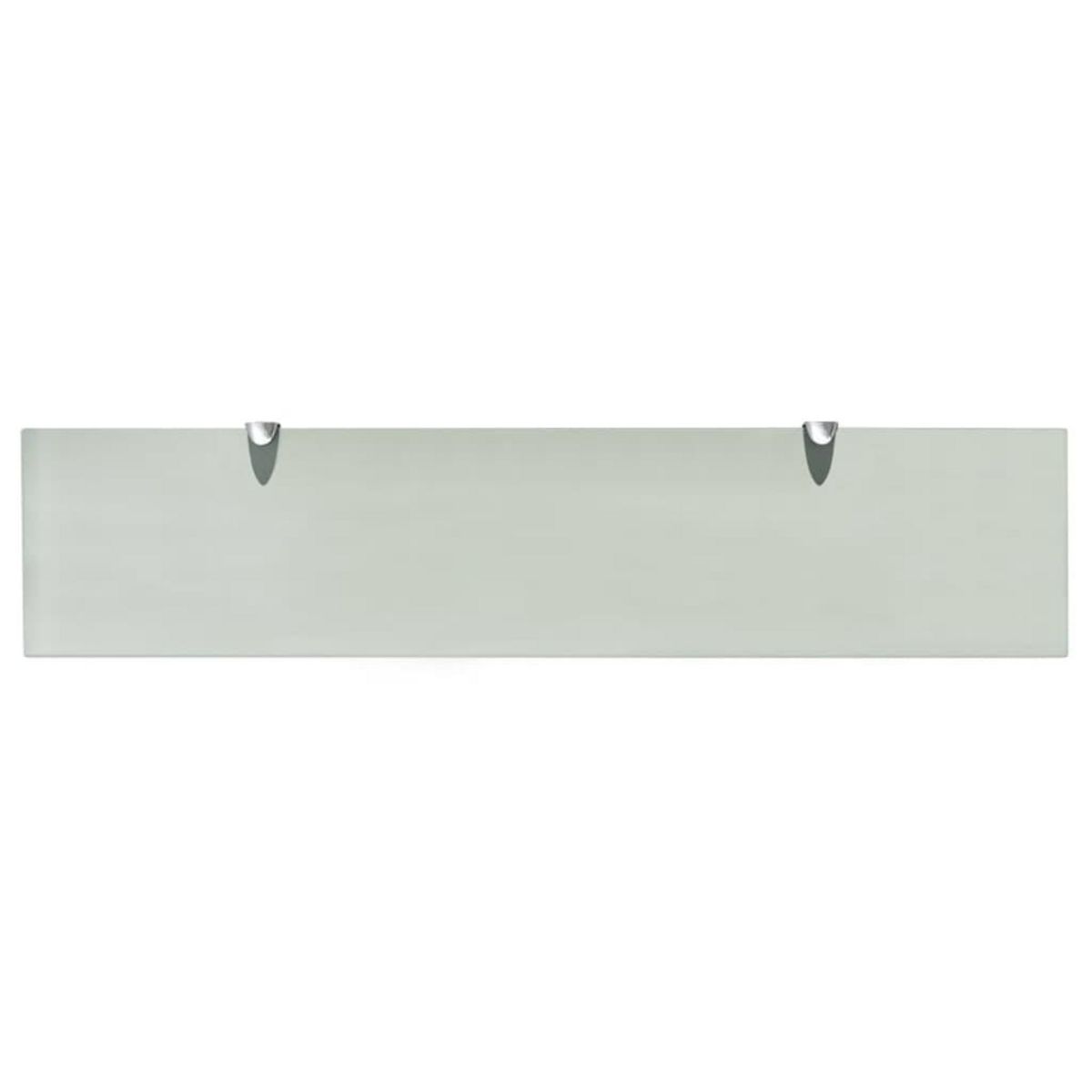 VIDAXL Etageres murales 2 pcs Verre 90 x 20 cm 8 mm