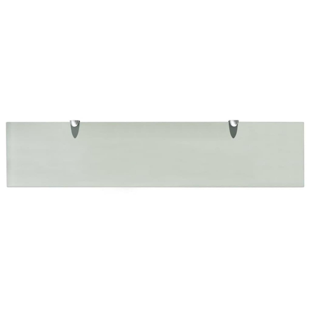 VIDAXL Etageres murales 2 pcs Verre 90 x 20 cm 8 mm