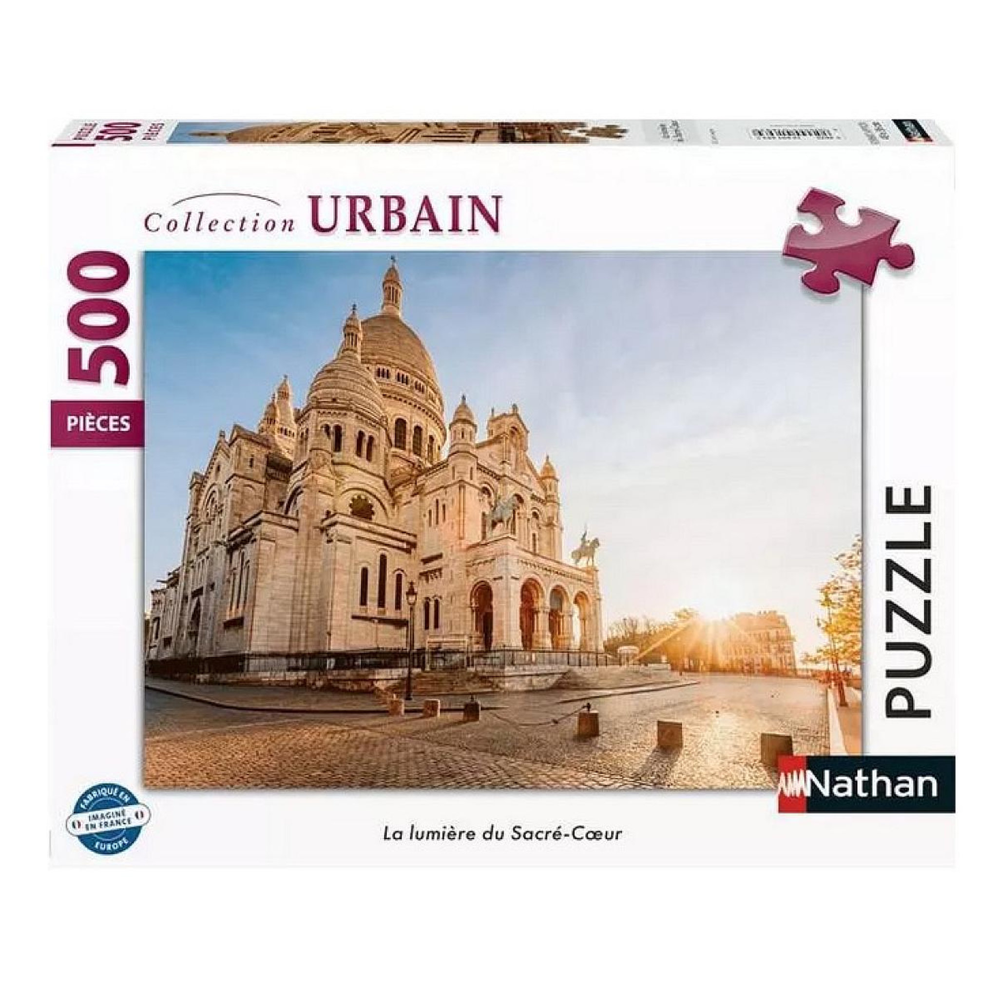 Nathan Puzzle 500 pieces - La lumiere du Sacre-Cœur