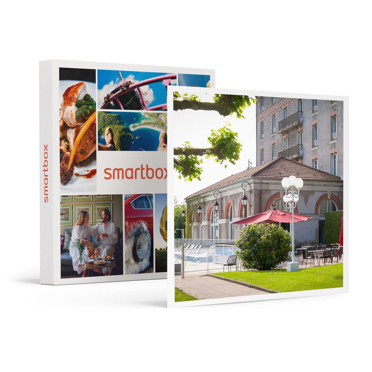 Smartbox Séjour thermal de 2 jours près de Vittel avec dîner, modelage et accès à l'espace détente - Coffret Cadeau Séjour
