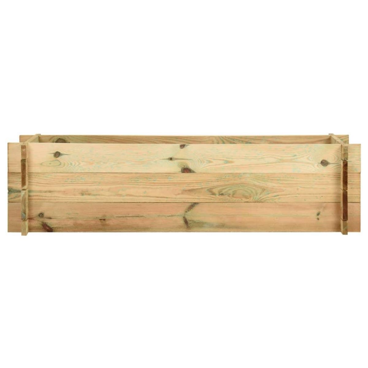 VIDAXL Jardiniere surelevee de legumes Bois de pin impregne 120 cm