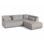 Voir la diapositive 2 : LISA DESIGN Onyx - canapé modulable d'angle droit - 5 places - en velours côtelé