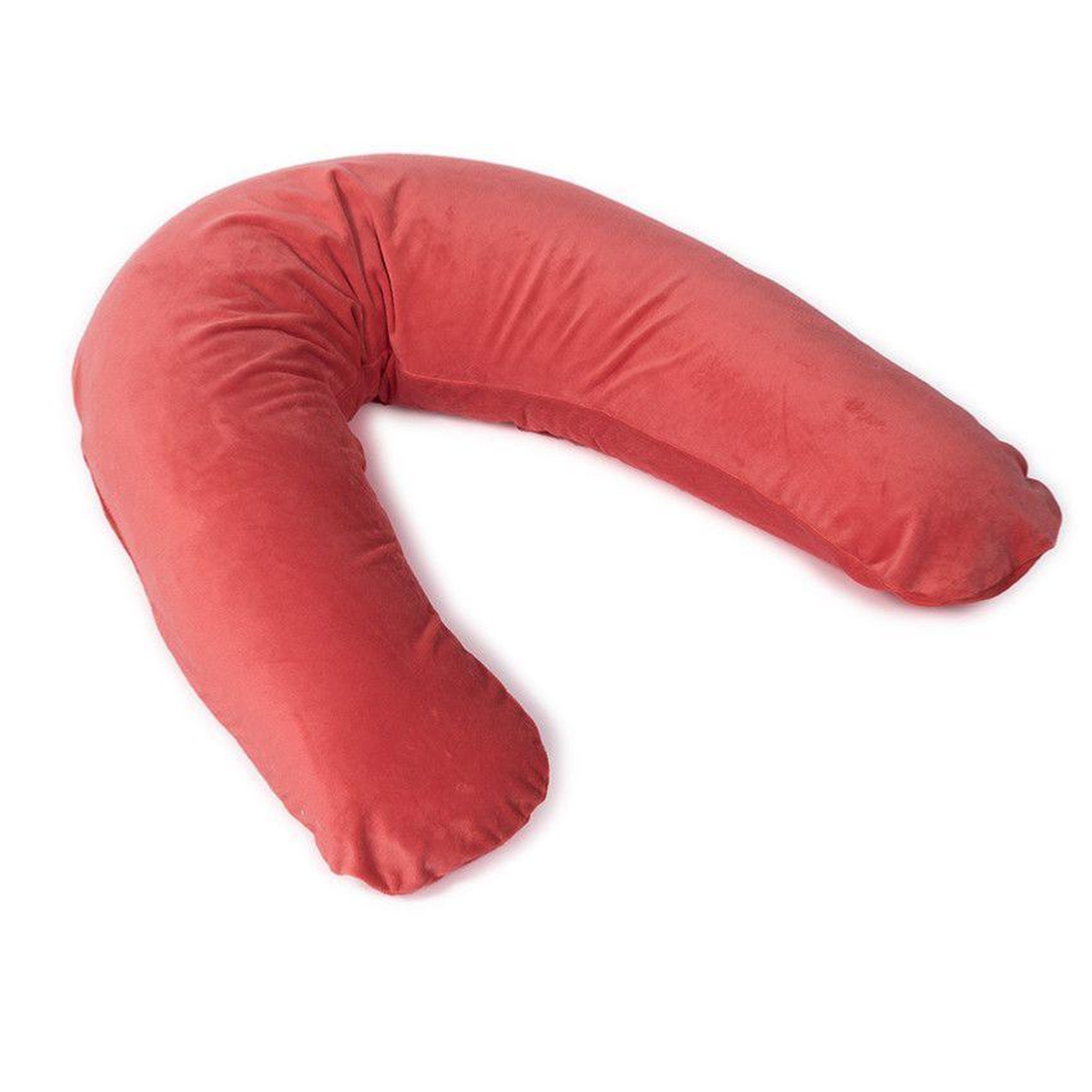 Voir la diapositive 1 : CH'TI BOUT Coussin allaitement XL 205 cm - polyester velours