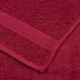 Voir la diapositive 6 : VIDAXL Serviettes d invité 4 pcs bordeaux 30x50 cm 360 g m² 100% coton