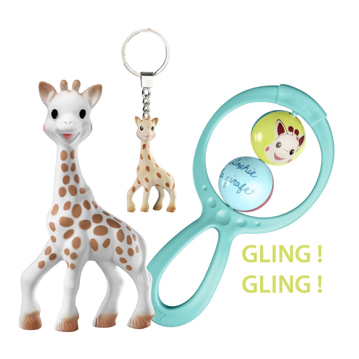 VULLI 010324 - Coffret cadeau "Il était une fois &hellip;" Sophie la girafe
