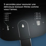 Voir la diapositive 2 : Brita Fontaine à eau CUBE (4.0 L) technologie UV-C & filtre à eau MAXTRA PRO Expert anti-tartre
