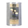 Voir la diapositive 5 : The Home Deco Factory Bougie LED design ciment Factory - Gris