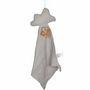 Voir la diapositive 4 : Paris Prix Doudou Mouchoir Bébé  Nuage  46cm Gris