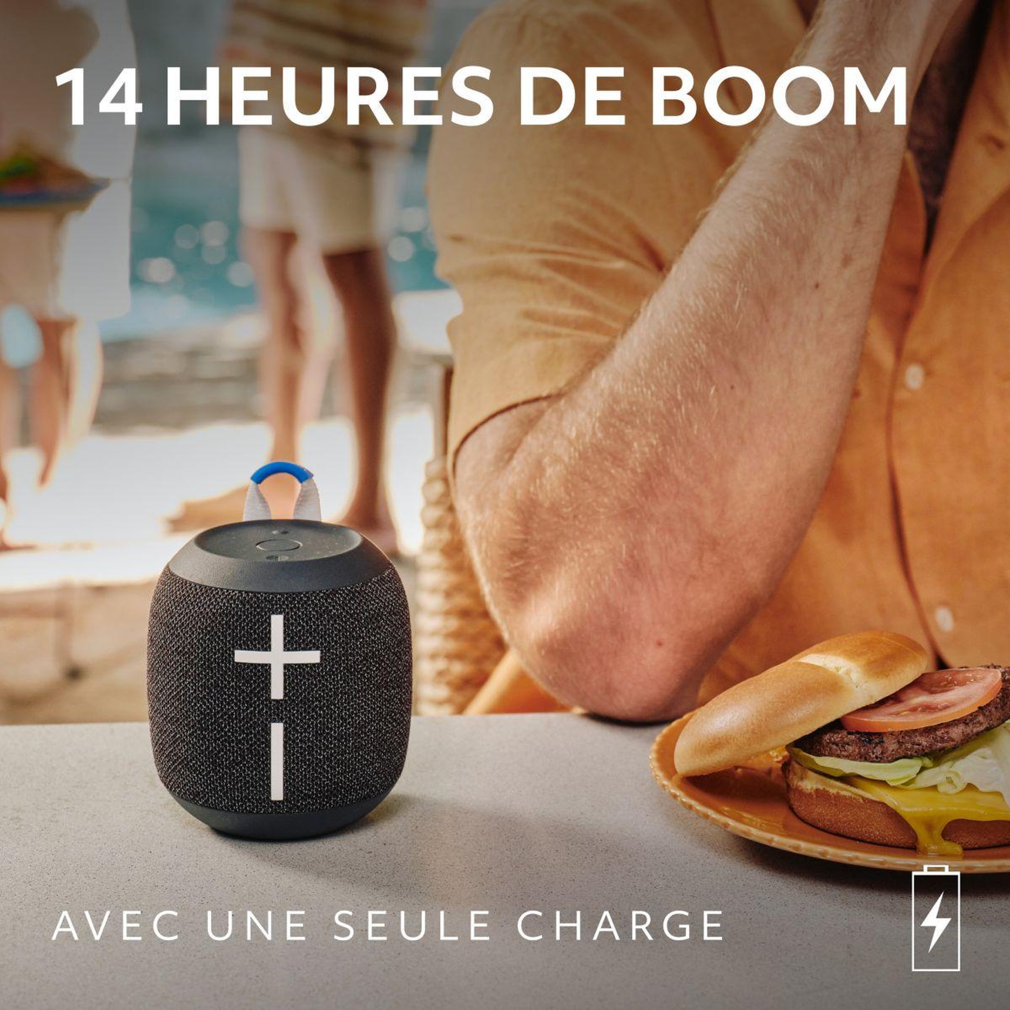 Voir la diapositive 4 : Ultimate ears Enceinte portable Wonderboom 4 Noir