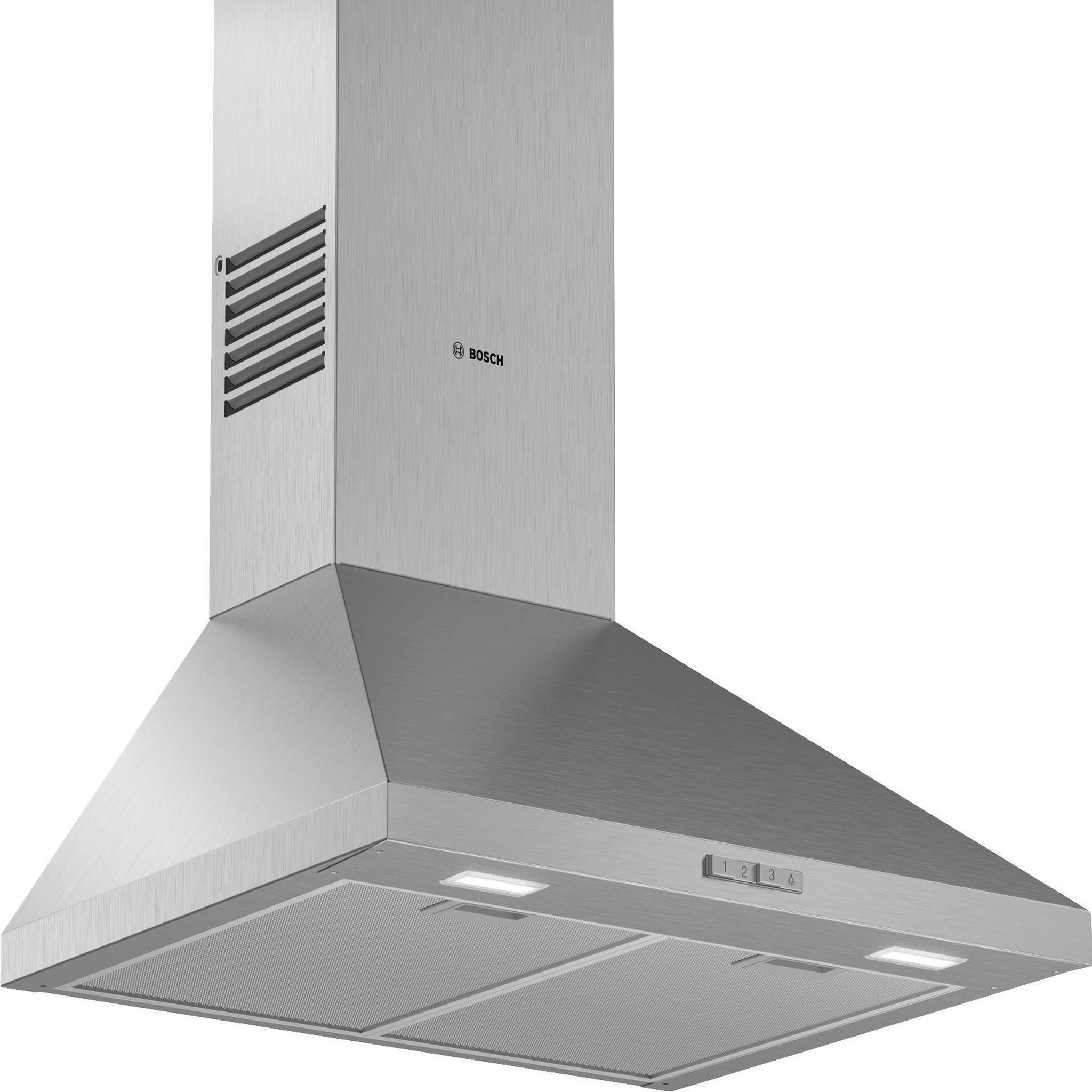 BOSCH Hotte décorative murale 60cm 360m3/h inox - dwp64bc50