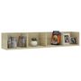 Voir la diapositive 3 : VIDAXL Etagere murale a CD Chene sonoma 100x18x18 cm Bois d'ingenierie