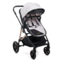 Voir la diapositive 4 : BEBELISSIMO BEBELISSIMO - Poussette combinée trio 3 en 1 - siège auto 0+ CAVO – nacelle – dès la naissance – jusqu'à 22kg  - beige