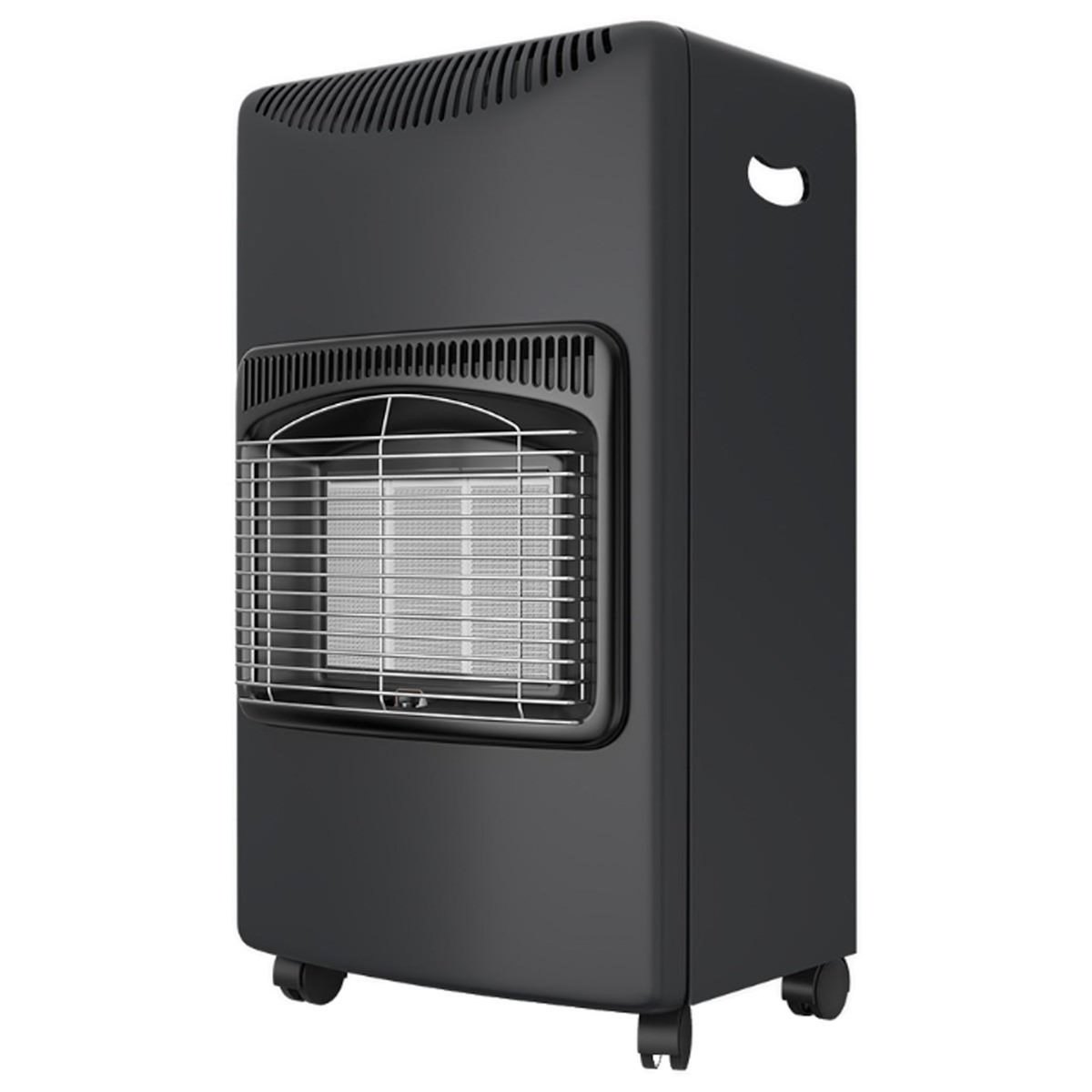 NIKLAS Chauffage d'appoint gaz 4200W + Connectique gaz incluse 3 puissances de chauffe - Poele à gaz mobile Intérieur 120m3 NIKLAS