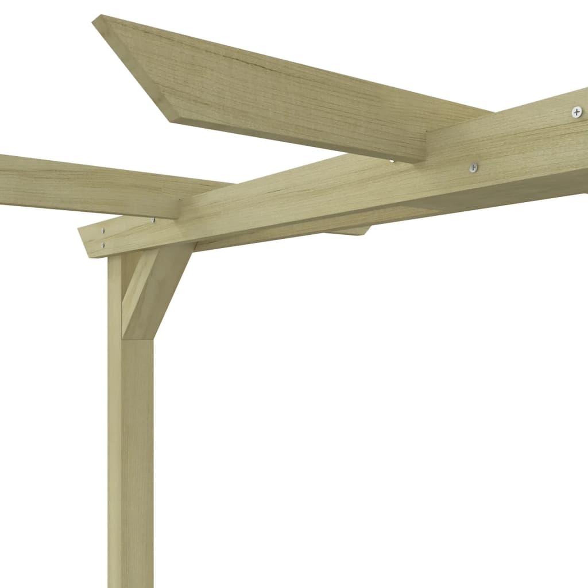 Voir la diapositive 5 : VIDAXL Pergola de jardin pin impregne 360x200x60 cm