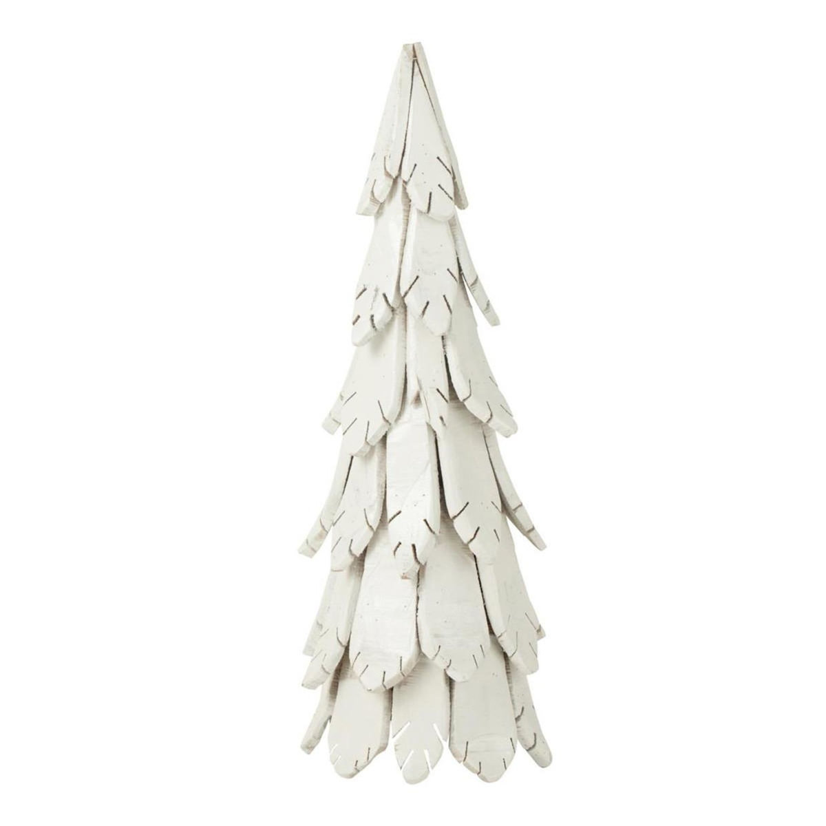 Paris Prix Sapin de Noël en Bois  Pieces  80cm Blanc