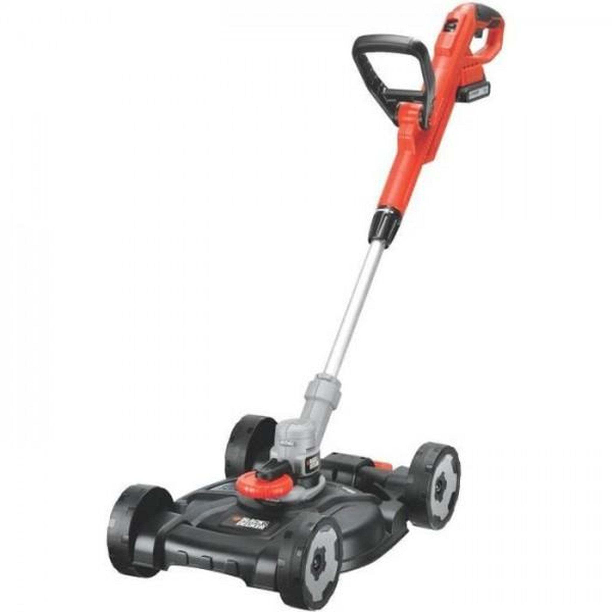 Voir la diapositive 1 : Black et Decker Tondeuse a Gazon Outil 3en1 sur batterie 18V 28cm de coupe BLACK+DECKER STC1820CM - Grande autonomie