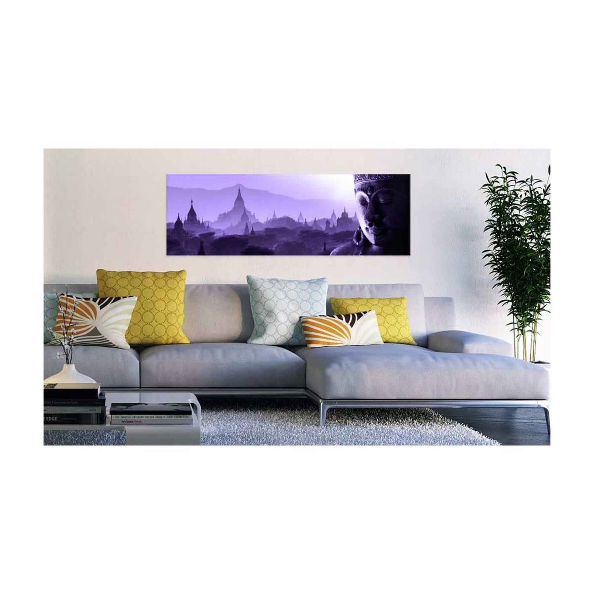 Voir la diapositive 2 : Paris Prix Tableau Imprimé  Purple Zen