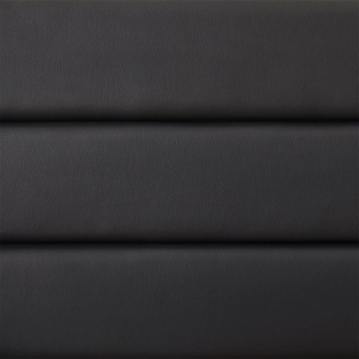 IDIMEX Lit 1 place HUDSON, 90 x 190 cm, capitonné avec sommier, revêtement synthétique