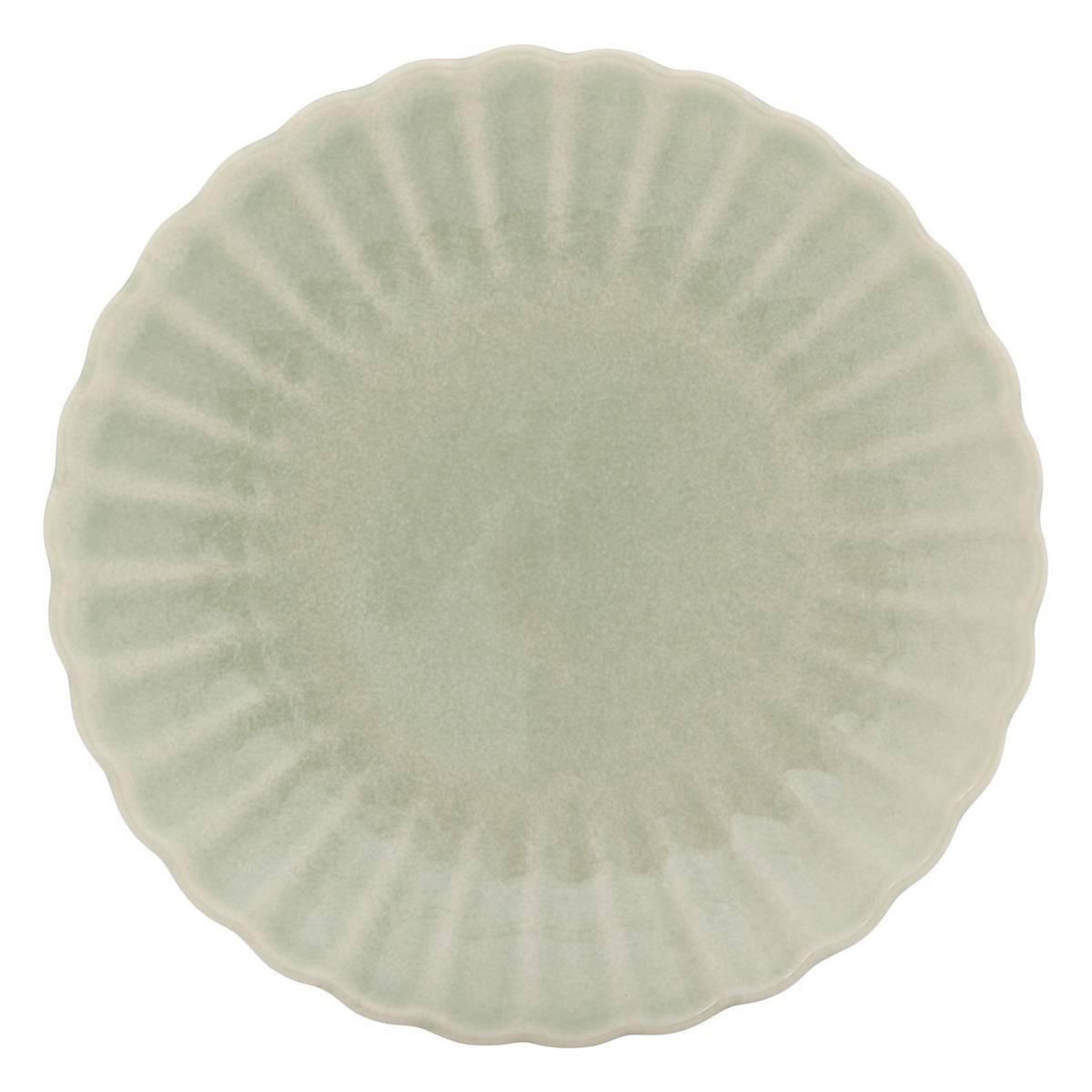 SECRET DE GOURMET Lot de 6 assiettes à dessert  romy  21cm vert