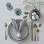 Voir la diapositive 5 : ATMOSPHERA Ensemble de 4 serviettes de table CHAMBRAY