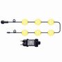 Voir la diapositive 1 : Lumisky Guirlande lumineuse d'extérieur BOLLY Blanc Plastique 5,5M