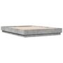 Voir la diapositive 3 : VIDAXL Cadre de lit sans matelas gris beton 120x200 cm