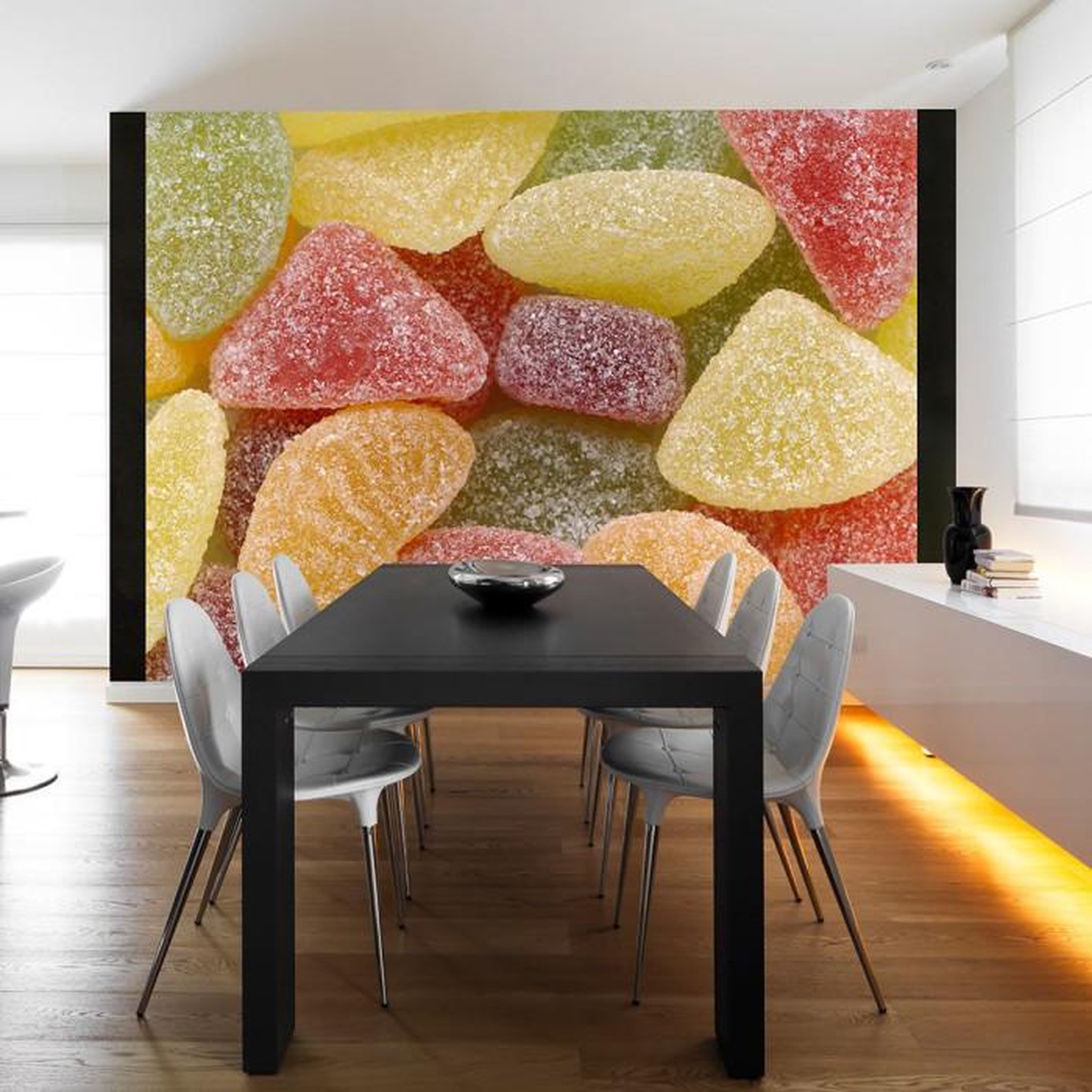 Paris Prix Papier Peint  Fruits Gélifiés. Coloris disponibles : Multicolore