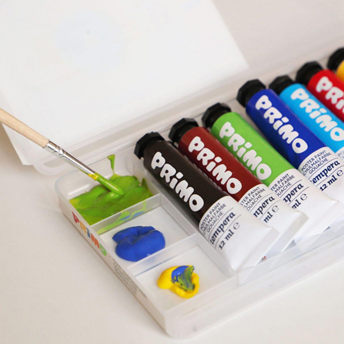 PRIMO 8 tubes de peinture gouache 12 ml
