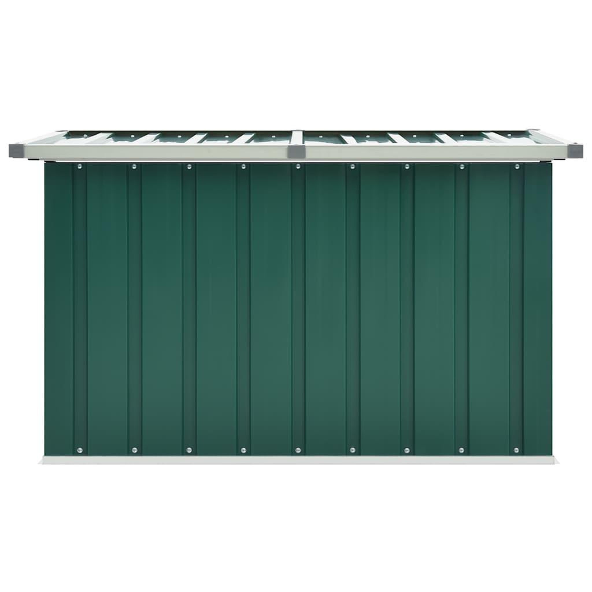 Voir la diapositive 2 : VIDAXL Boîte de rangement de jardin Vert 109x67x65 cm