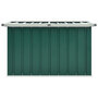 Voir la diapositive 2 : VIDAXL Boîte de rangement de jardin Vert 109x67x65 cm