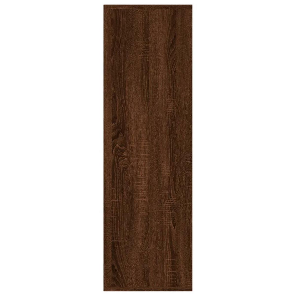 VIDAXL Armoire a livres chene marron 98x29x97,5 cm