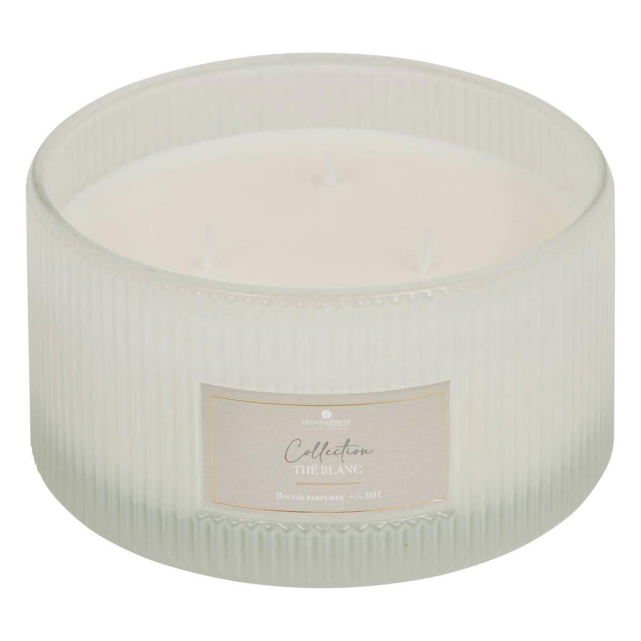 ATMOSPHERA Bougie Parfumée en Verre  Albie  635g Thé Blanc