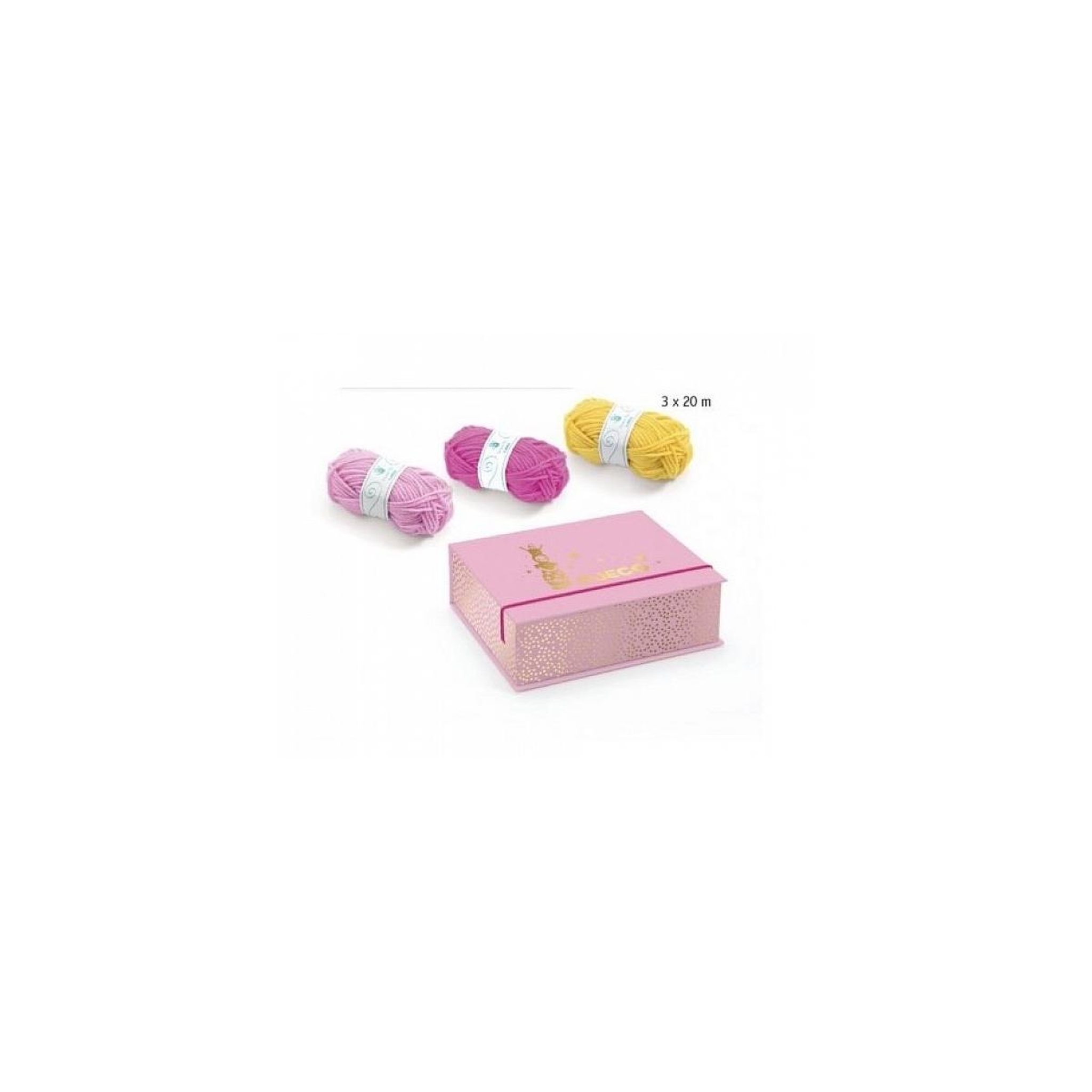 Voir la diapositive 2 : Djeco coffret Tricotin Princesse