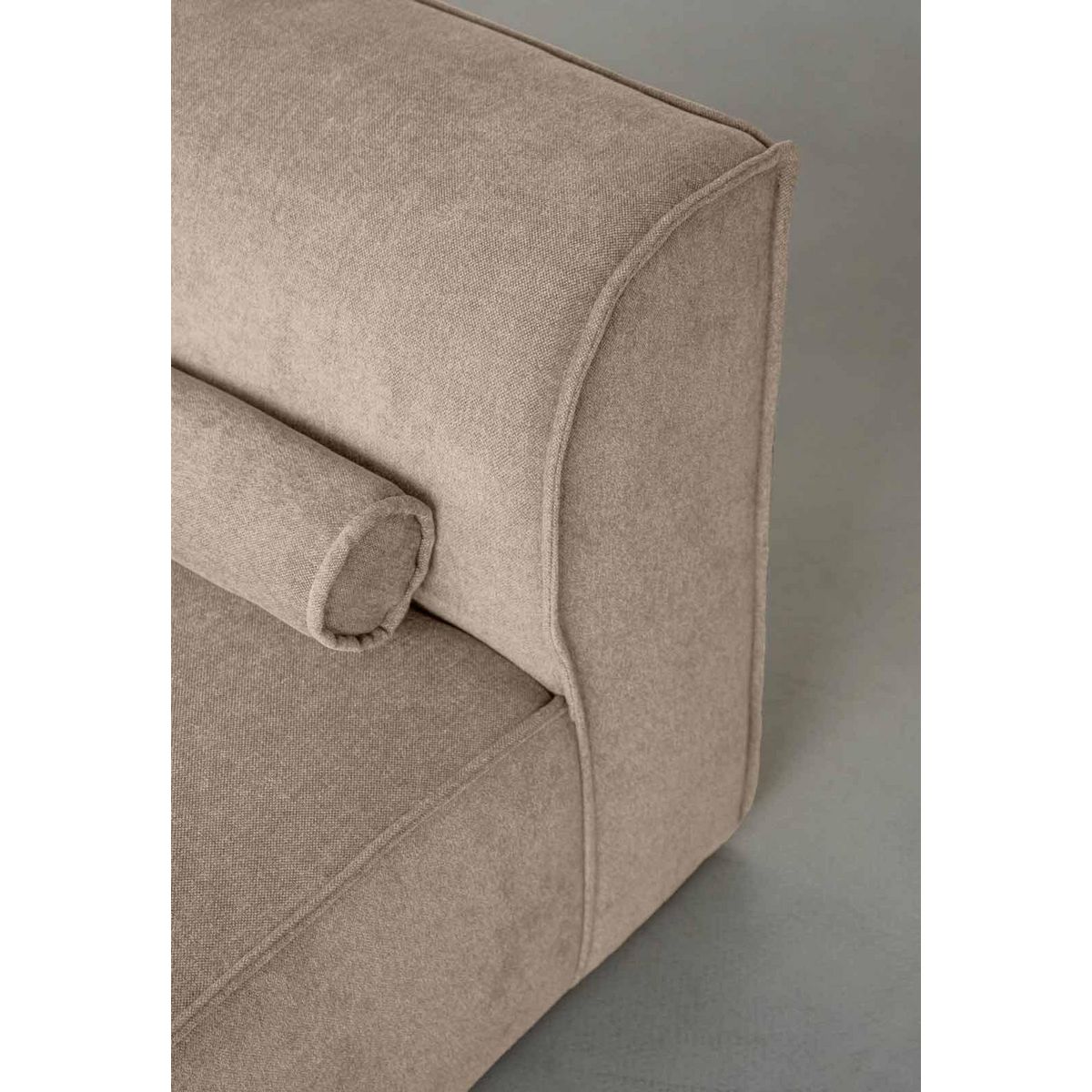 BEST MOBILIER Felix - module d'assise gauche en tissu texturé