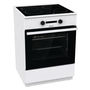 Voir la diapositive 3 : Hisense Cuisinière induction HEIT6A40WG