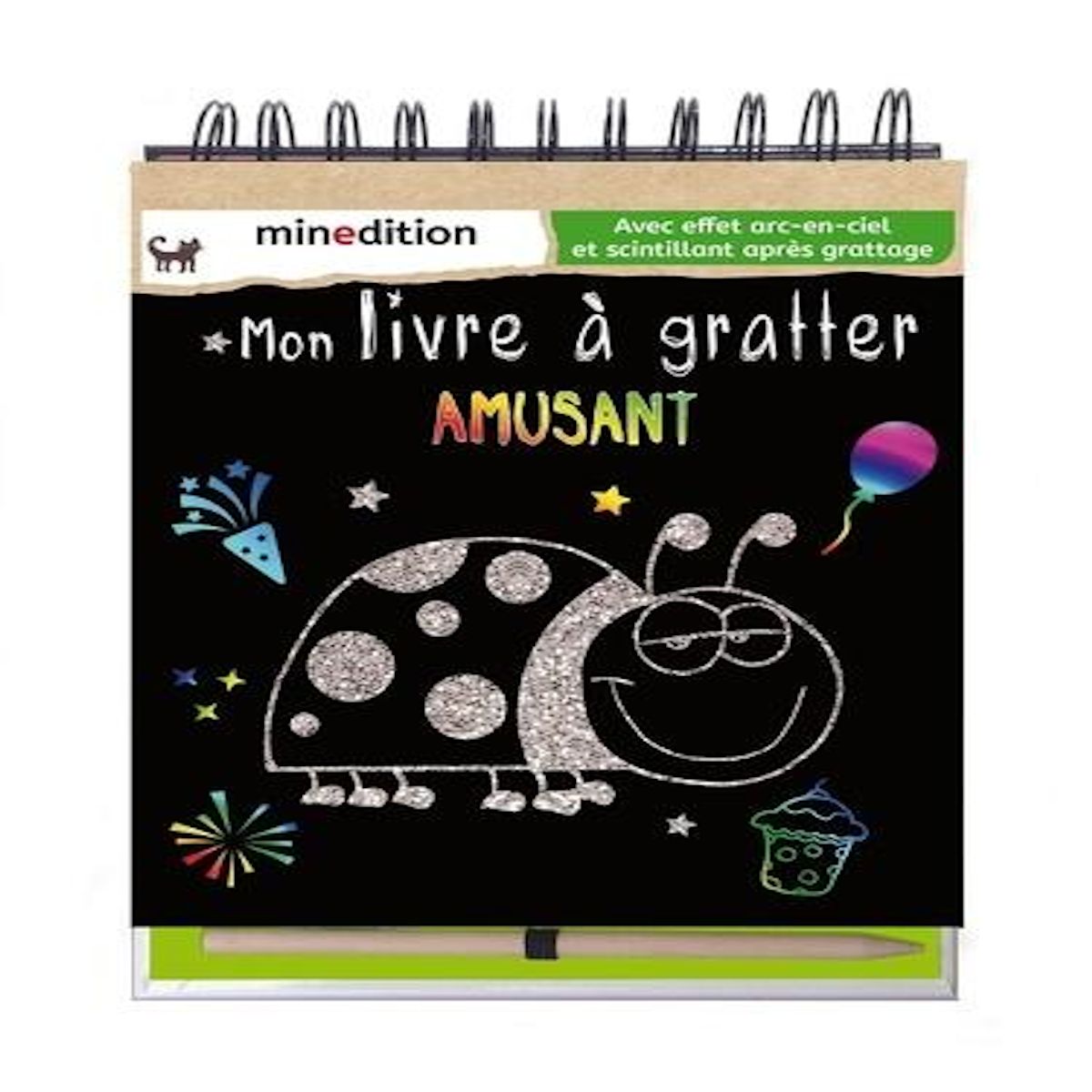 MON LIVRE A GRATTER AMUSANT. AVEC UN CRAYON, Hensler Carolin