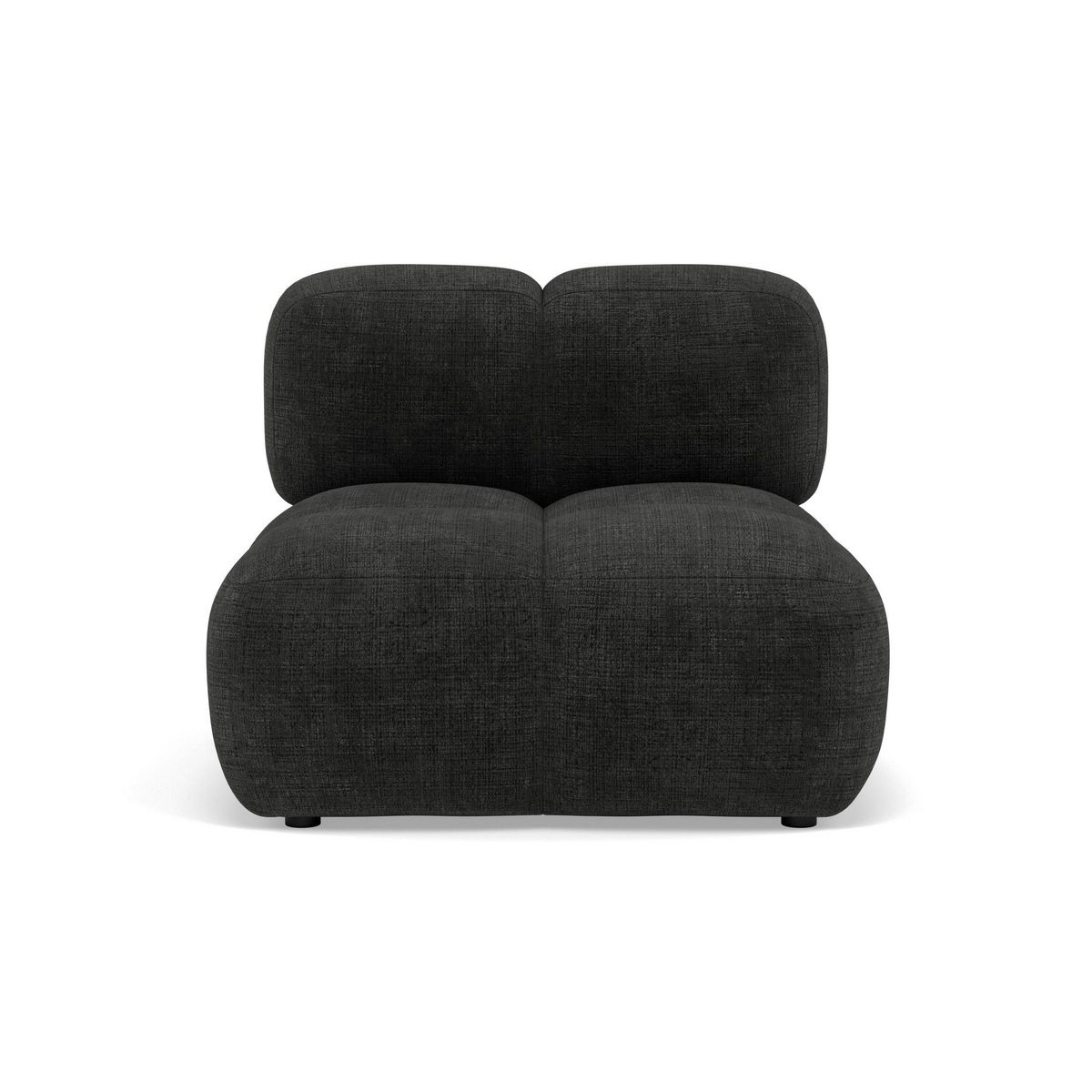 LISA DESIGN Grace - module d'assise en velours texturé