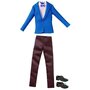 BARBIE Barbie tenues de Ken veste bleue et n&oelig;ud papillon 