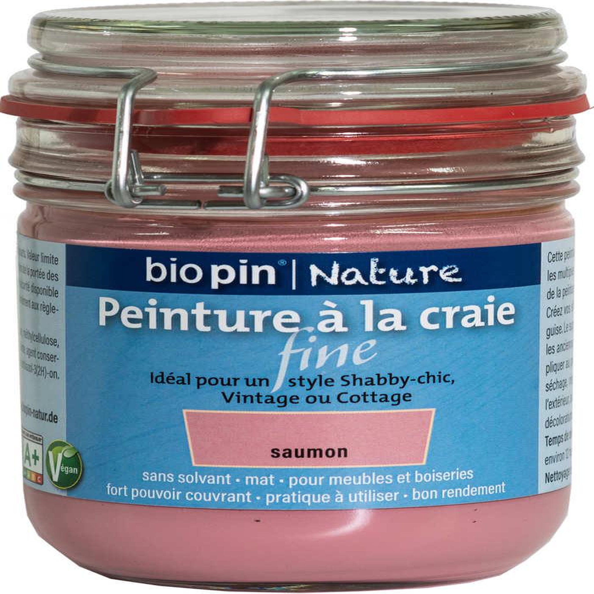 CENTRALE BRICO Peinture naturelle à la craie fine 0,325 l - saumon