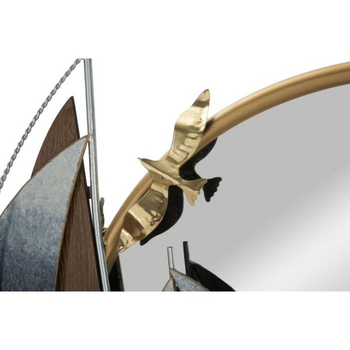 Paris Prix Miroir Mural Déco  Voile  71cm Multicolore