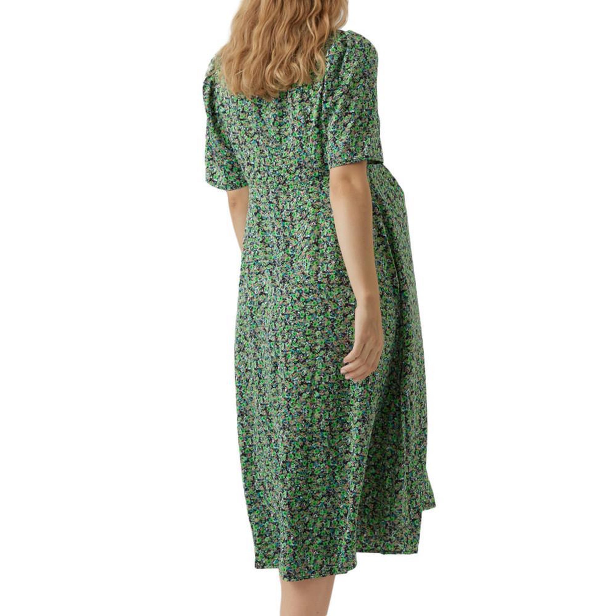 Voir la diapositive 2 : VERO MODA MATERNITY Robe de Grossesse Verte Femme Vero Moda Marternity Janina