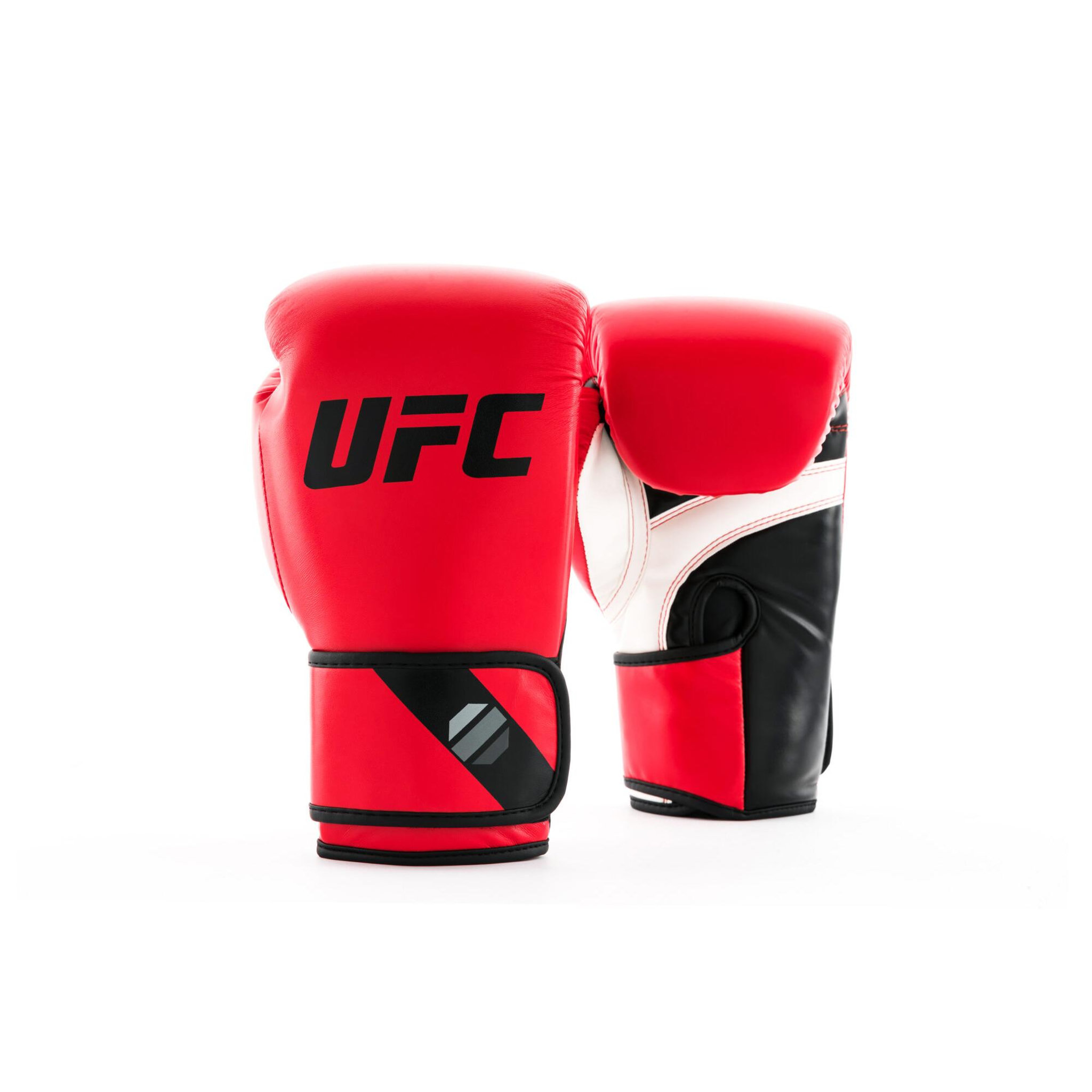 Voir la diapositive 1 : UFC Gants d'entraînement de boxe pro - ufc - rouge - 12 oz